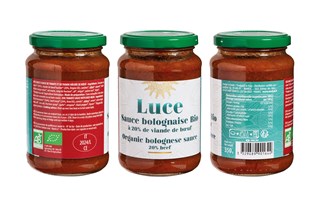 Luce Sauce bolognaise 20% de boeuf bio 350g - 1571